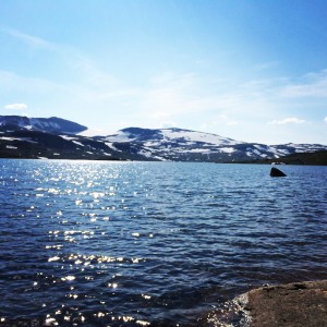 Vann, fjell og Hardangerjøkulen